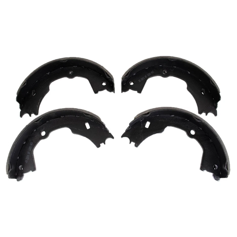 TRQ BFA17053 Parking Brake Shoes For Ford F-53 Motorhome Chassis 1999-2007 Rear - Изображение 3 из 4