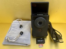  Read Canon PowerShot V10 Black Vlogging Camera 6.6mm Lens W/ SD Card
