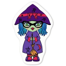 Aufkleber Sticker "Süße Hexe" (DW052760)