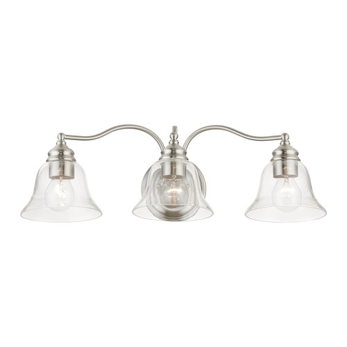 Livex Lighting 16933 Moreland 3 Light 24"W Commercial Vanity - Black - Picture 7 of 12