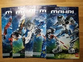 LEGO Bionicle Toa Mahri All 6 Complete Set 8910 8911 8912 8913 8914 8915