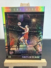 2025 Panini Caitlin Clark Chronicled No. 35 Silver Holo Foil Parallel