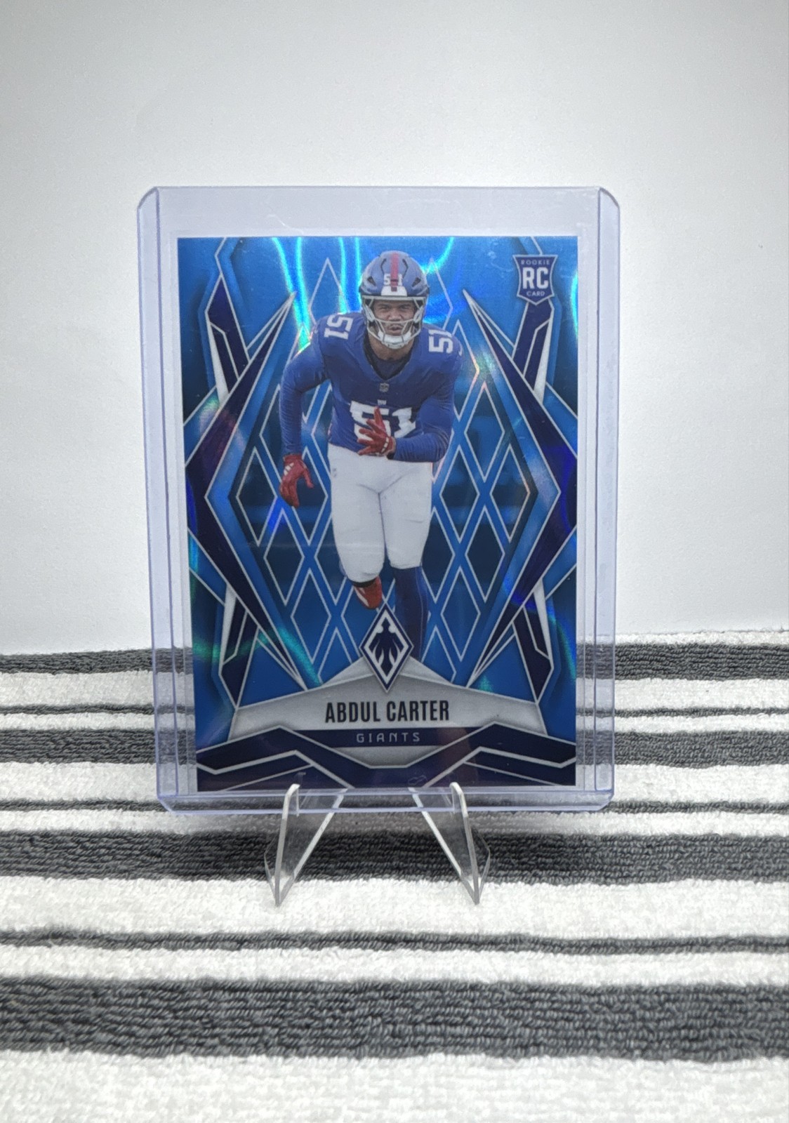 2025 Panini Phoenix - Rookies Abdul Carter #177 Light Blue Lava /325 (RC)