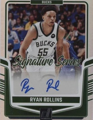 2024-25 Panini Donruss - Signature Series Ryan Rollins #SS-RRB (AU 