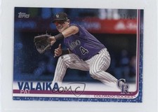 2019 Topps Mini Blue 2/10 Pat Valaika #621 y0i