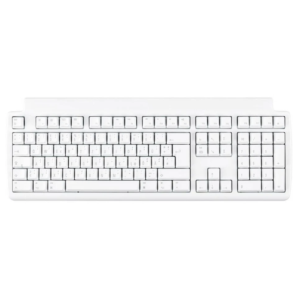 Matias FK302-DE Tactile Pro USB Tastatur Deutsch, QWERTZ, Mac Weiß USB-Hub, - Bild 2 von 4