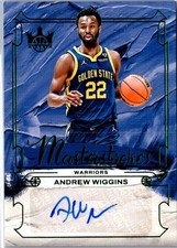 2024-25 Panini Court Kings MasterStrokes AUTO Andew Wiggins