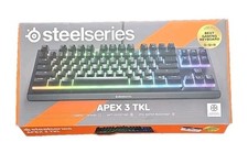Genuine Steelseries Apex 3 TKL RGB Gaming Keyboard - Open Box