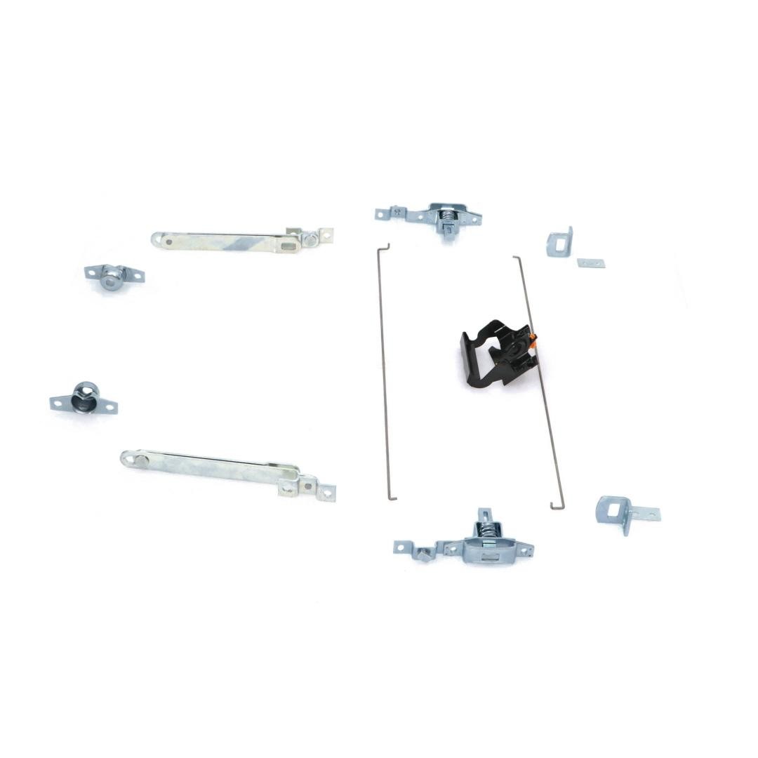 Tailgate Component Kit - 12pcs - Black Handle - 73-79 Ford Truck