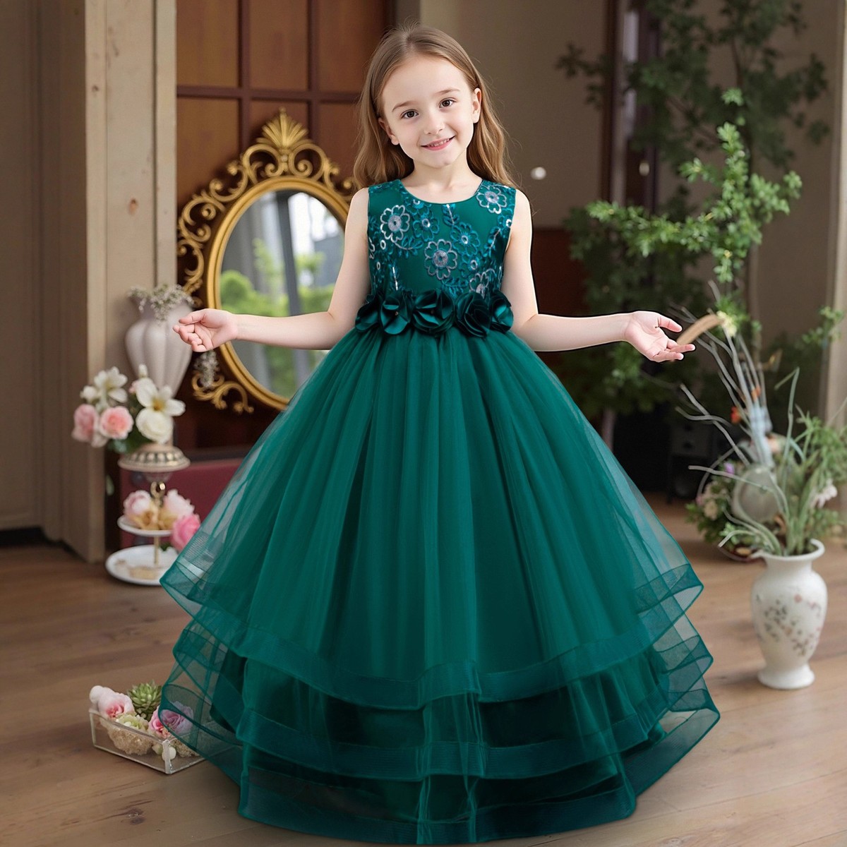 birthday dresses for juniors Blossom Glow Couture Flower Girl Dress