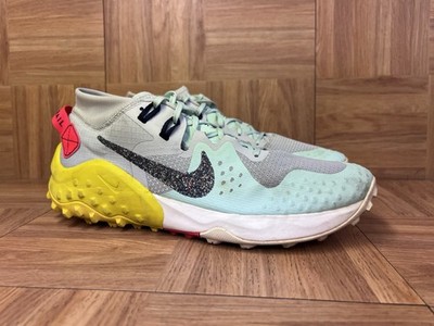 RARE SZ 10 - Nike Air Zoom Wildhorse 6 Mint Foam ACG Trail Running BV7106-400