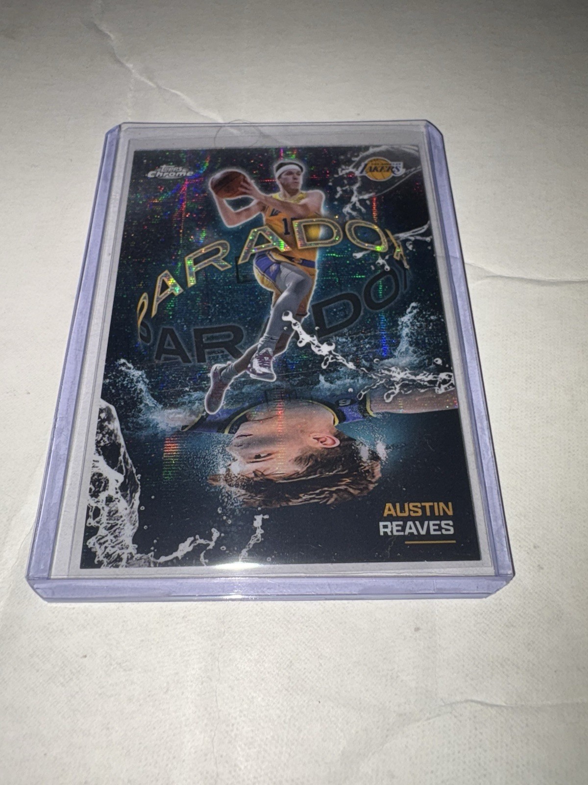 2025-26 Topps Chrome Basketball Austin Reaves Paradox SSP PX-3