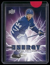 Auston Matthews 2019-20 Upper Deck Pure Energy #PE-20 Toronto Maple Leafs