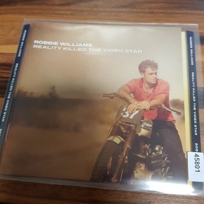 ROBBIE WILLIAMS reality killed the video star IMS GROUP VG+/EX (CD Album, Rock)