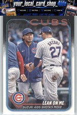 2024 Topps Update #US205 Seiya Suzuki / Shota Imanaga Chicago Cubs