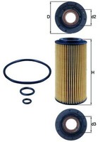 ÖLfilter Knecht Ox 179D Filtereinsatz FüR Mercedes Klasse S210 W210 W220 W211