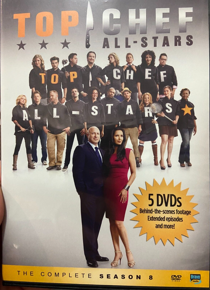 Top Chef Season All Stars region DVD (5 discs) cooking