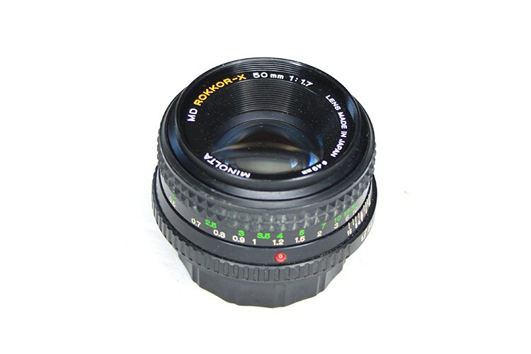 1:1.7 F=50MM MINOLTA MD ROKKOR-X LENS | eBay