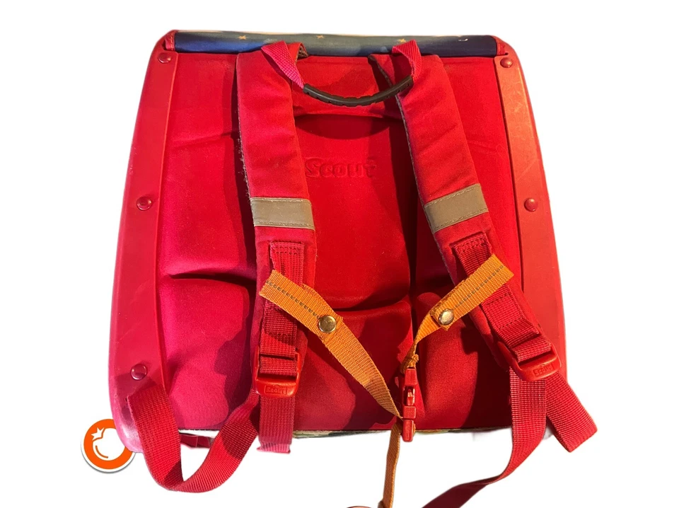 Scout Schulranzen /Mädchen Rucksack 1. Klasse gebraucht - Bild 2 von 4