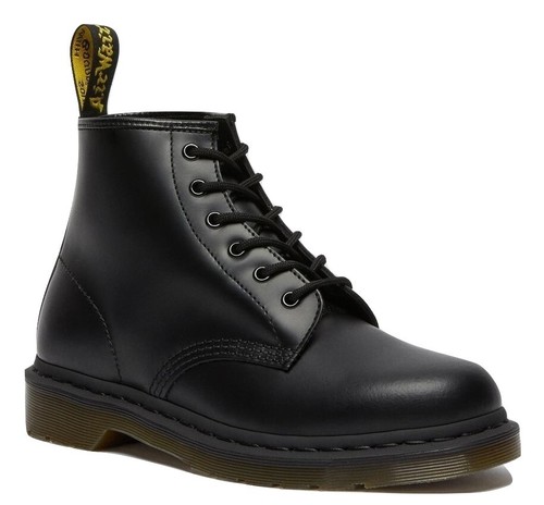 ORIGINALI DR. MARTENS 101 NERO BLACK SMOOTH 6 FORI CUCITURA NERA 10064001 |  eBay