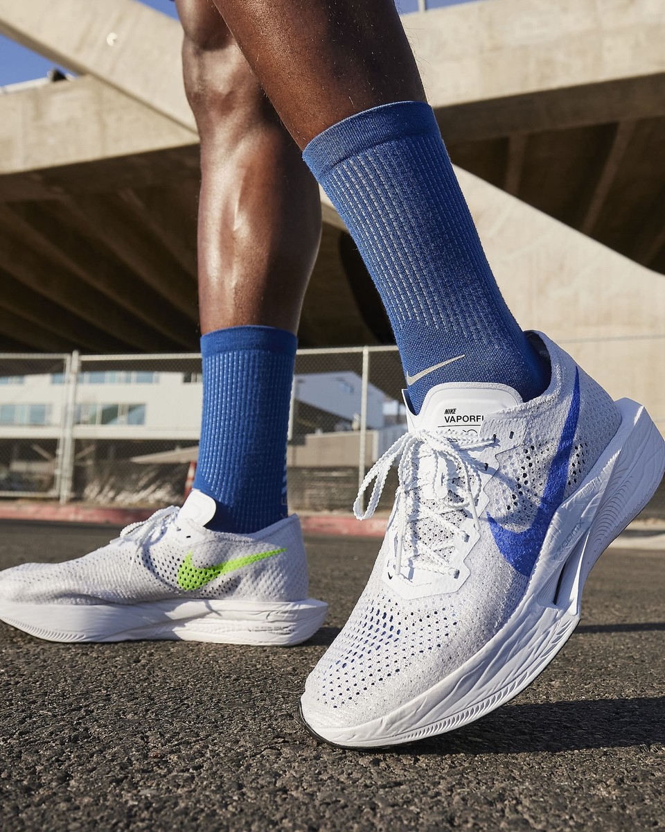 Nike ZoomX Vaporfly Next% 3 Men\'s 11 Grey Blue DV4129-006 Nike ZoomX Vaporfly Next% 3 Racing Shoes Grey / Blue / Green  main image 3