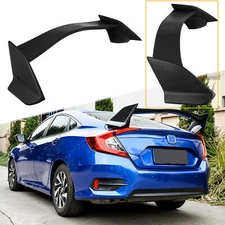 For Honda Civic 2016 2017 2018 Sedan 4DR Type R Style Spoiler Trunk Wing Black