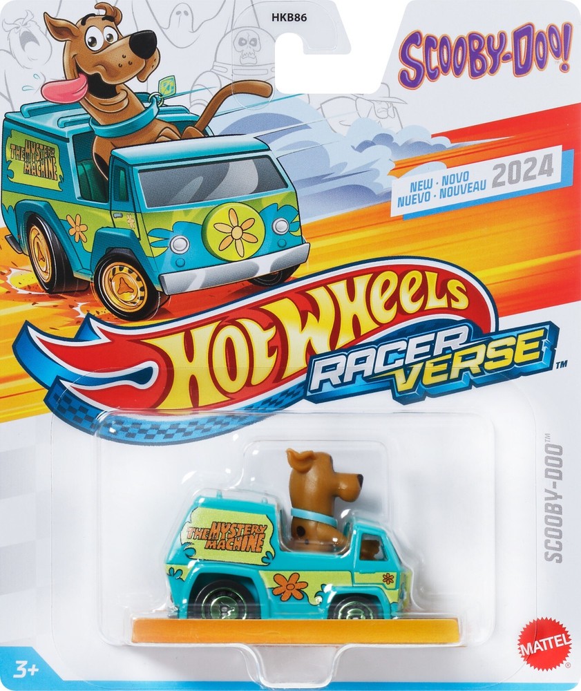 Hot Wheels Scooby-Doo Mystery Machine Toy Race Car