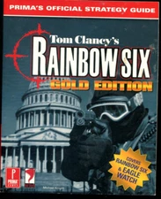 Prima's Tom Clancy's Rainbow Six Gold edition  game guide book