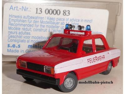 ses 13000083  (13 0000 83 ) Lada Nova   '' Feuerwehr ''   Brandmeister, neu, s.e.s