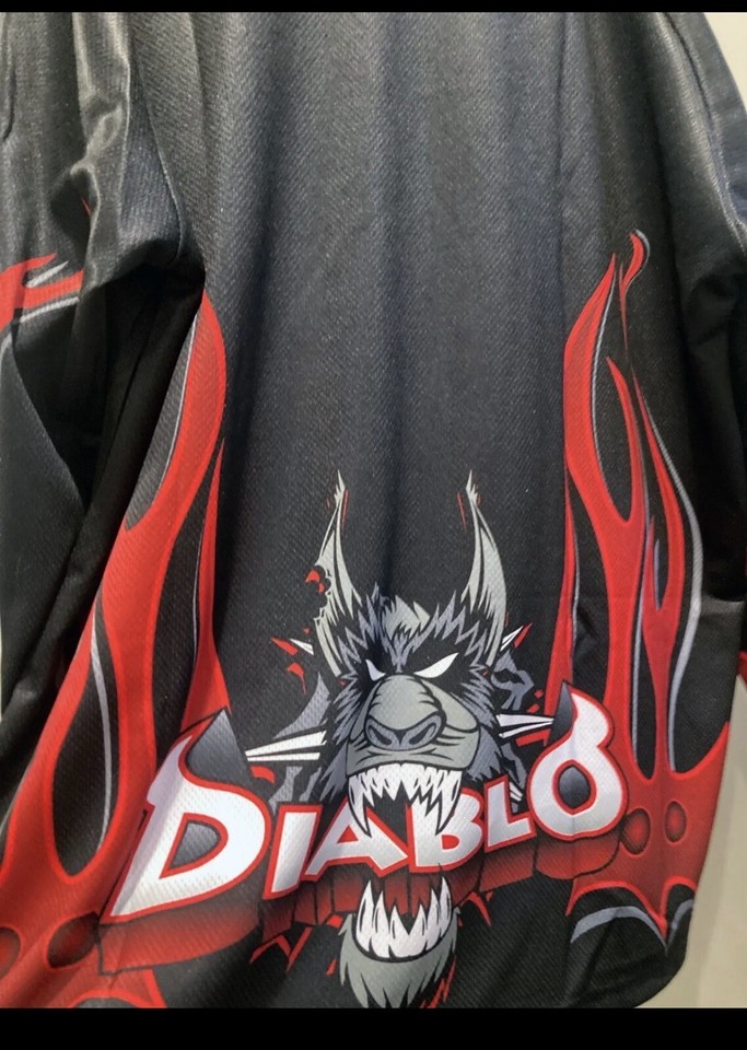 Diablo Wolf Paintball Jersey by National Paintball Supply. Circa 20024