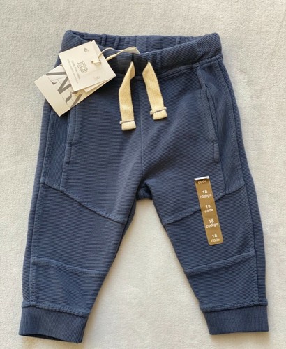 Zara Azul Chándal Sudor Pantalones 12-18m Nuevo con etiquetas | eBay