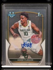ADAM FLAGLER 2022-23 Bowman University Chrome RC Rookie Auto Autograph🏀🇺🇸🏆