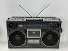 Sanyo M-9994K Boombox Stereo Cassette Recorder Ghetto Blaster Vintage
