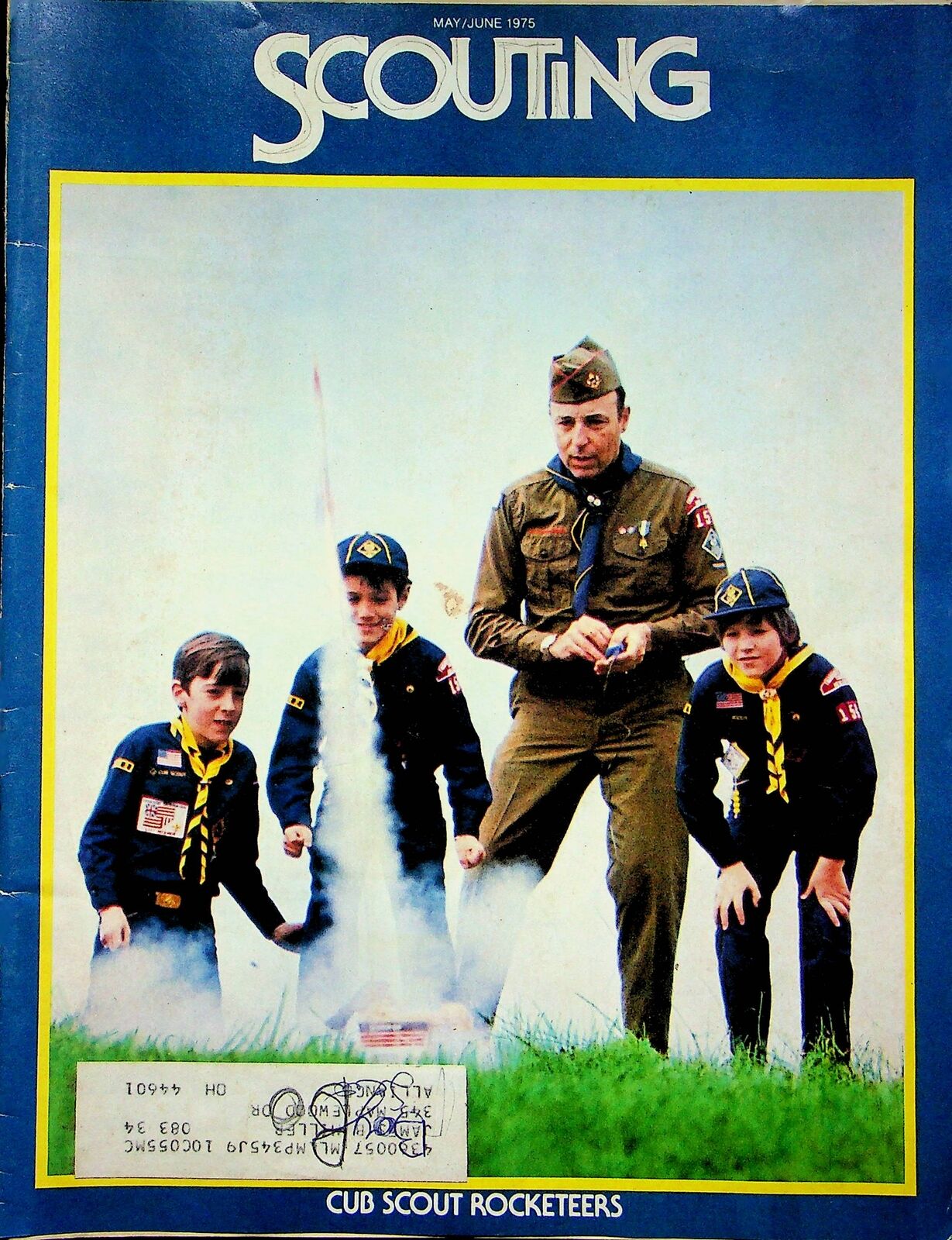 Boy Scouts of America Scouting Magazine 1975 May Jun Cub Scout Rocketeering Y