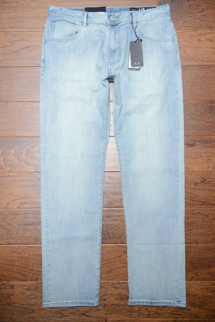 armani exchange j15 relaxed straight jeans