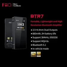 FiiO BTR7 Bluetooth Receiver & USB DAC/DSD CVC 8.0 Headphone Amp (Lightning Ver)