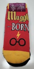 HARRY POTTER SOCKS 5 PACK - 5 DIFFERENT DESIGNS SIZE 4 - 10 NEW