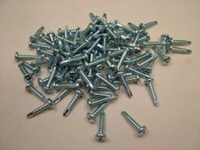 Self drilling tek tech window screws pack 100 No.8 pan head, 4.2x19mm Phillips