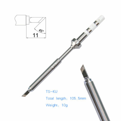 Miniware Specific Replacement KU Tips For Digital TS100 Soldering Iron DIY Tool
