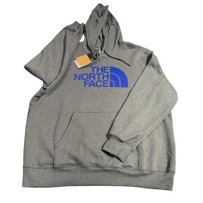The North Face Men's Half Dome Pullover Hoodie Gray Heather
