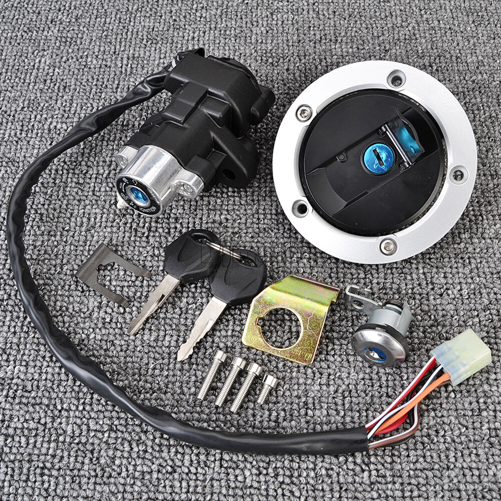 マスク　ポンプ Ignition Switch Fuel Cap Seat Lock Keys Kit For Suzuki GSXR600