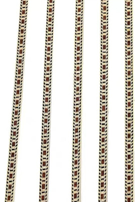 10x Guitar Back Decoration Strip Binding Inlay 25'' (640mm) Purfling Luthier C65