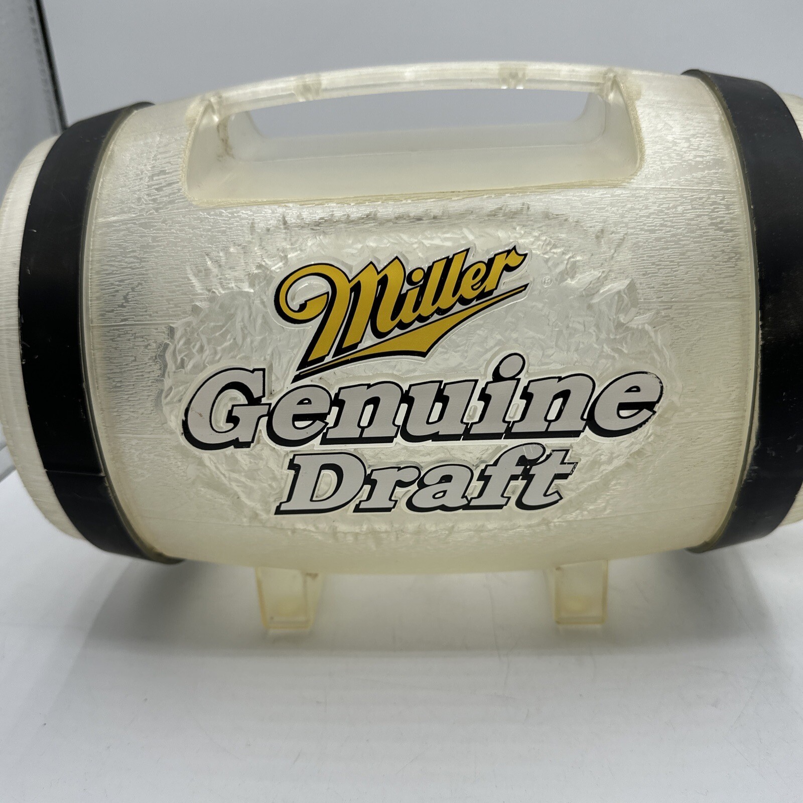 Miller Genuine Draft Beer MGD Mini Plastic, Portable Keg W/Tap Tavern Barrel eBay