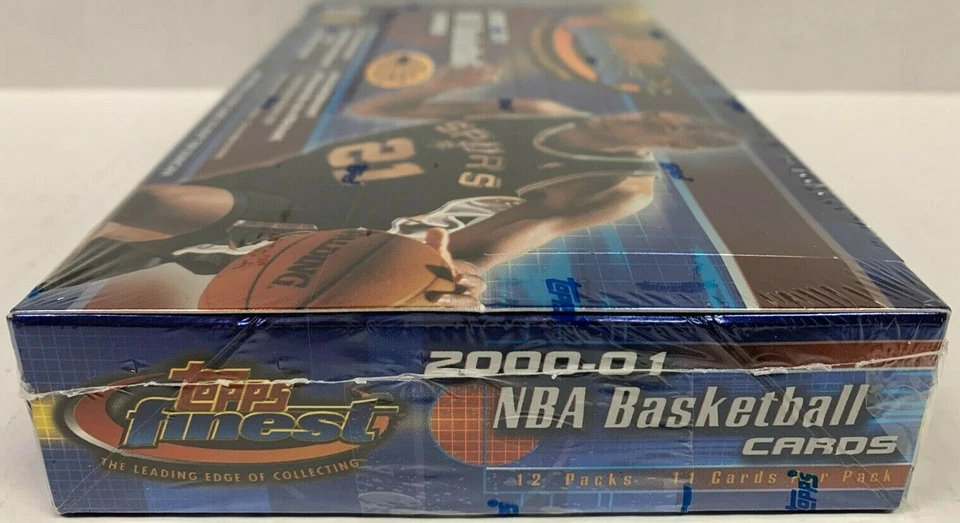 2000/01 TOPPS FINEST NBA BASKETBALL JUMBO BOX 12 PACKS NEW SEALED - Image 4 of 4