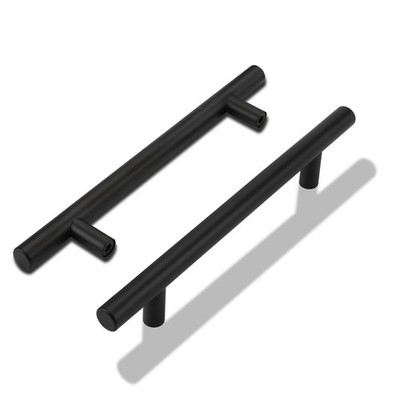 LONTAN 20er Pack schwarz Küchengriffe 128 mm schwarz Schrankgriffe Küchentür