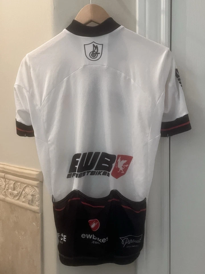 Castelli Men's Cycling Jersey Full Zip Short Sleeve, Size Large Top Quality!  - Image 2 of 2