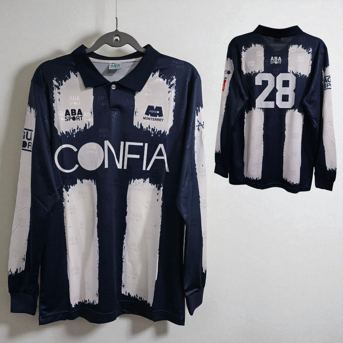 Rayados de Monterrey Away 94/95 - ARRELLANO # 28 - ABASPORT - XL