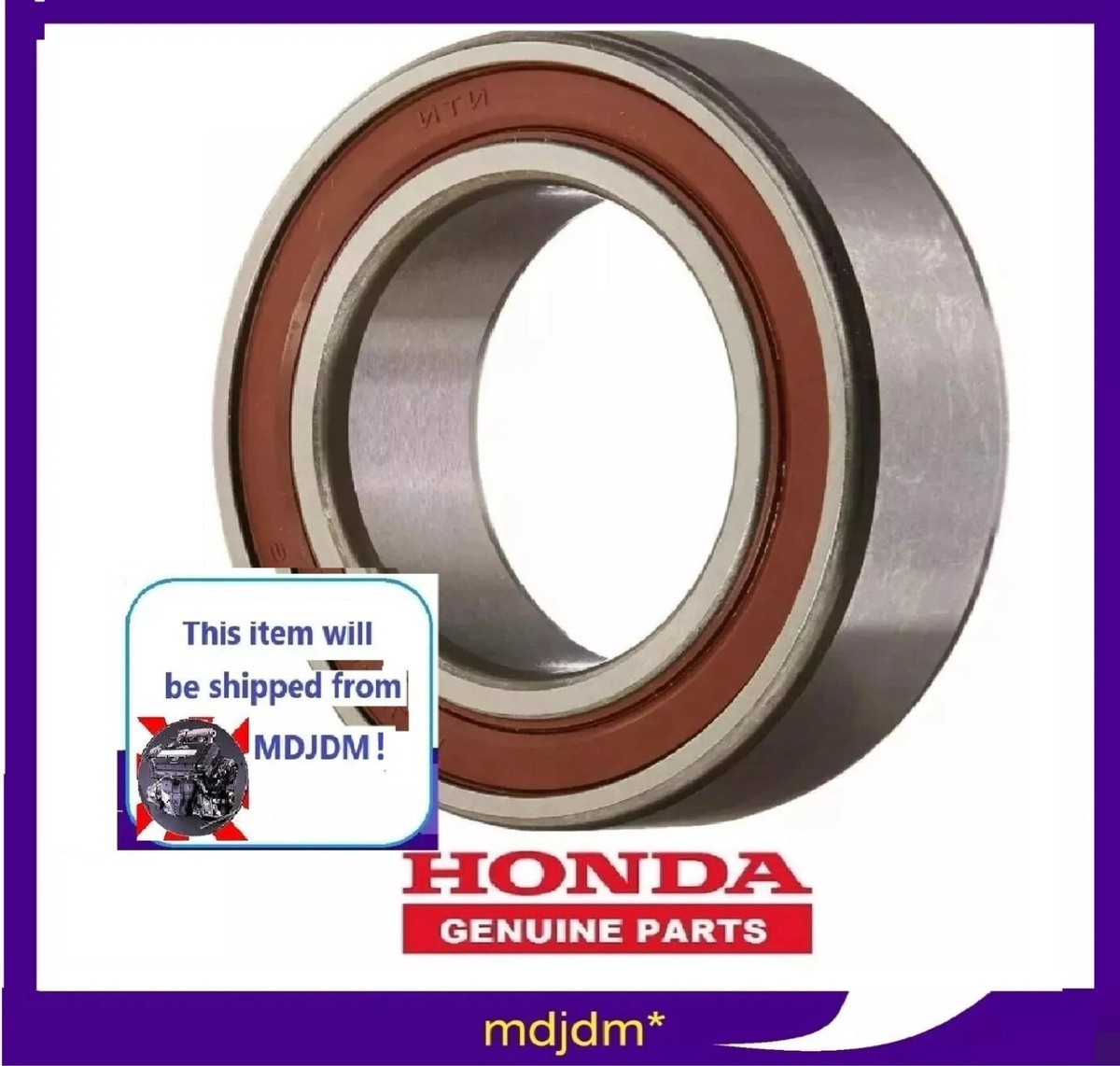 Made by HONDA 91057-SR3-008 Front Intermediate CV Axle Half Shaft
