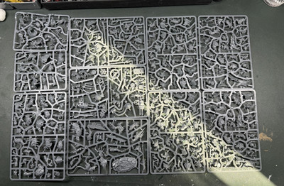Warhammer Age of Sigmar Skaventide Skaven Hälfte NOS Clanrats Rat Ogors Jezzails