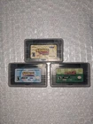 Sonic Advance 1 & 2 & Sonic The Hedgehog Genesis Game Boy Gameboy Advance GBA